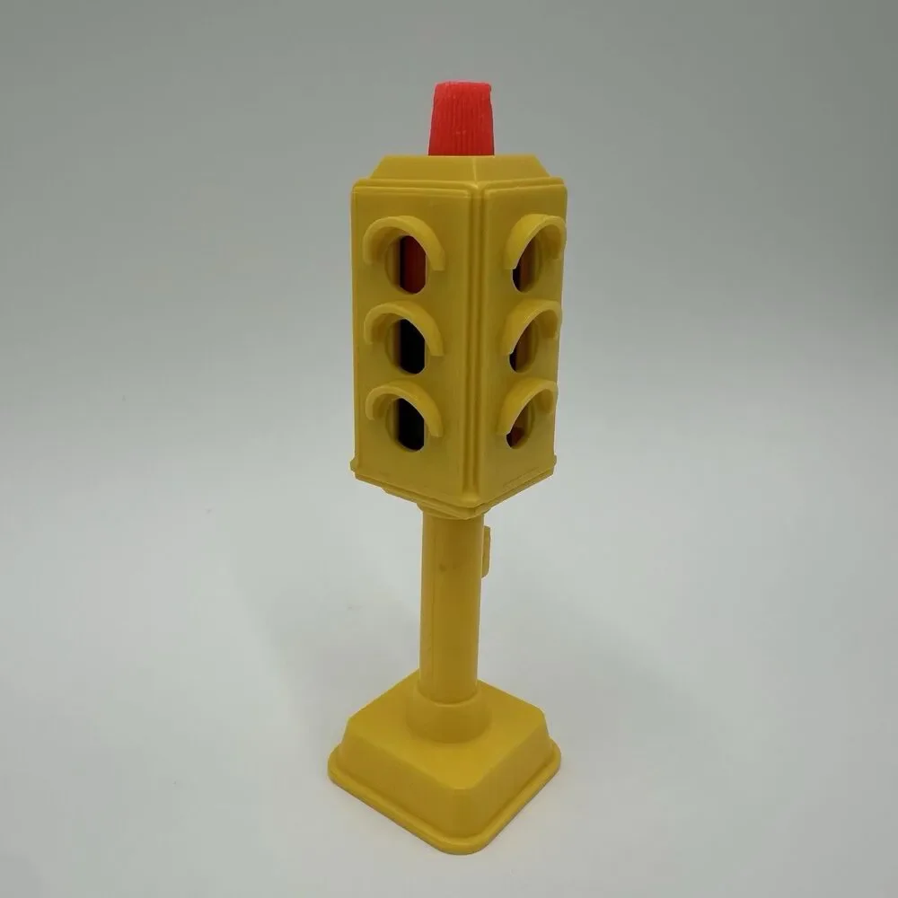 Vintage Fisher Price Little People Traffic Light Toy Replacement 1986 - Picture 6 of 6